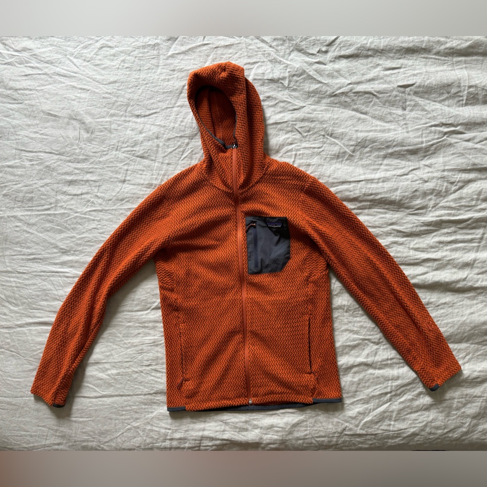 Patagonia R1 Air Full Zip Hoodie - Orange - S